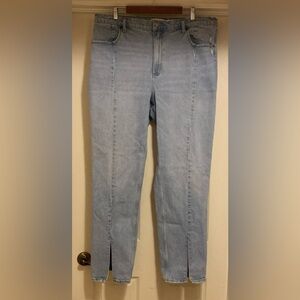 Abercrombie & Fitch The 90s Straight Ultra High Rise Jeans Sz 34/18L